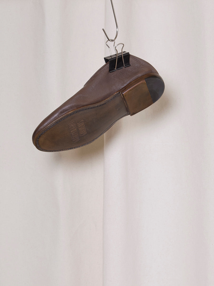 PREORDER S20 NO.362 DUST LEATHER MOCASIN SLIP ON
