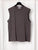 S17 NO.33 BROWN SLEEVELESS T-SHIRT