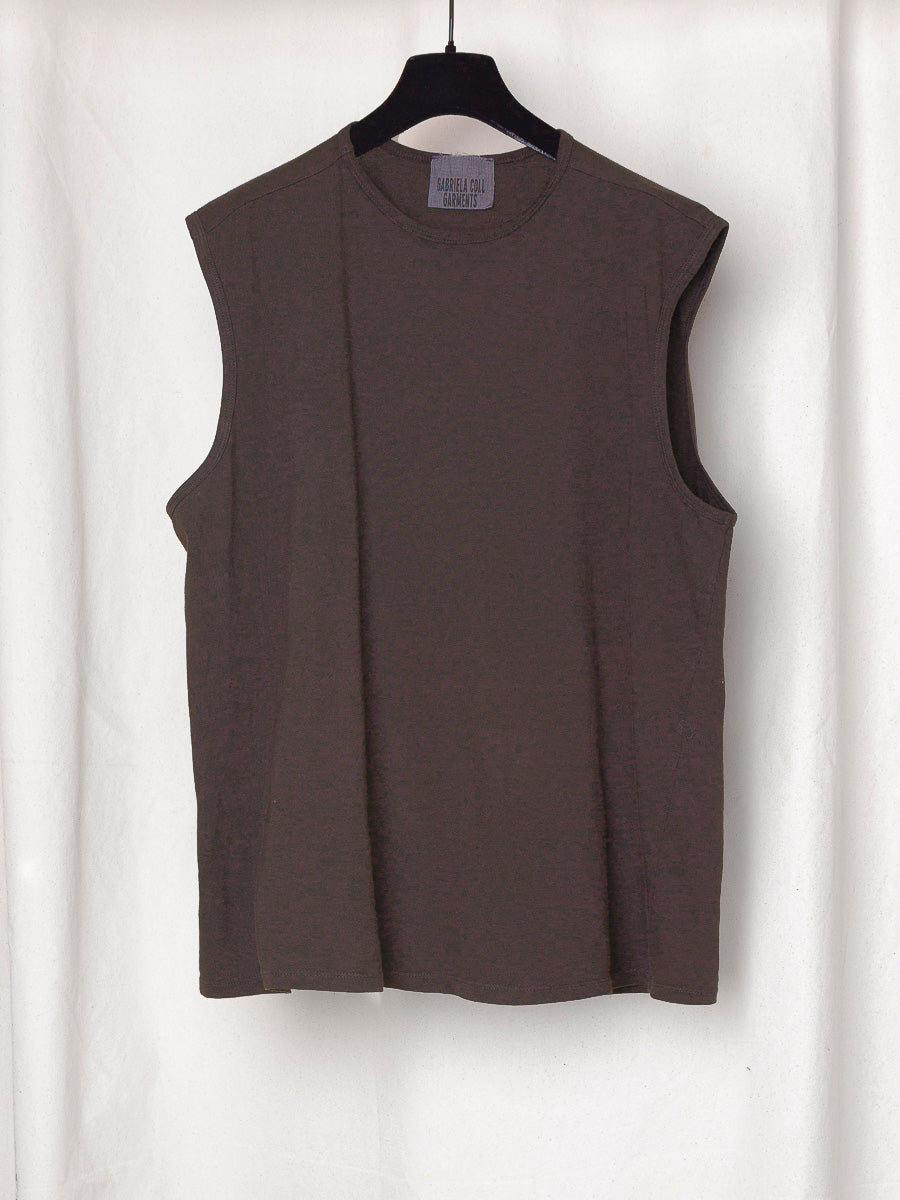 PRE-ORDER S19 NO.33 ORGANIC COTTON SLEEVELESS