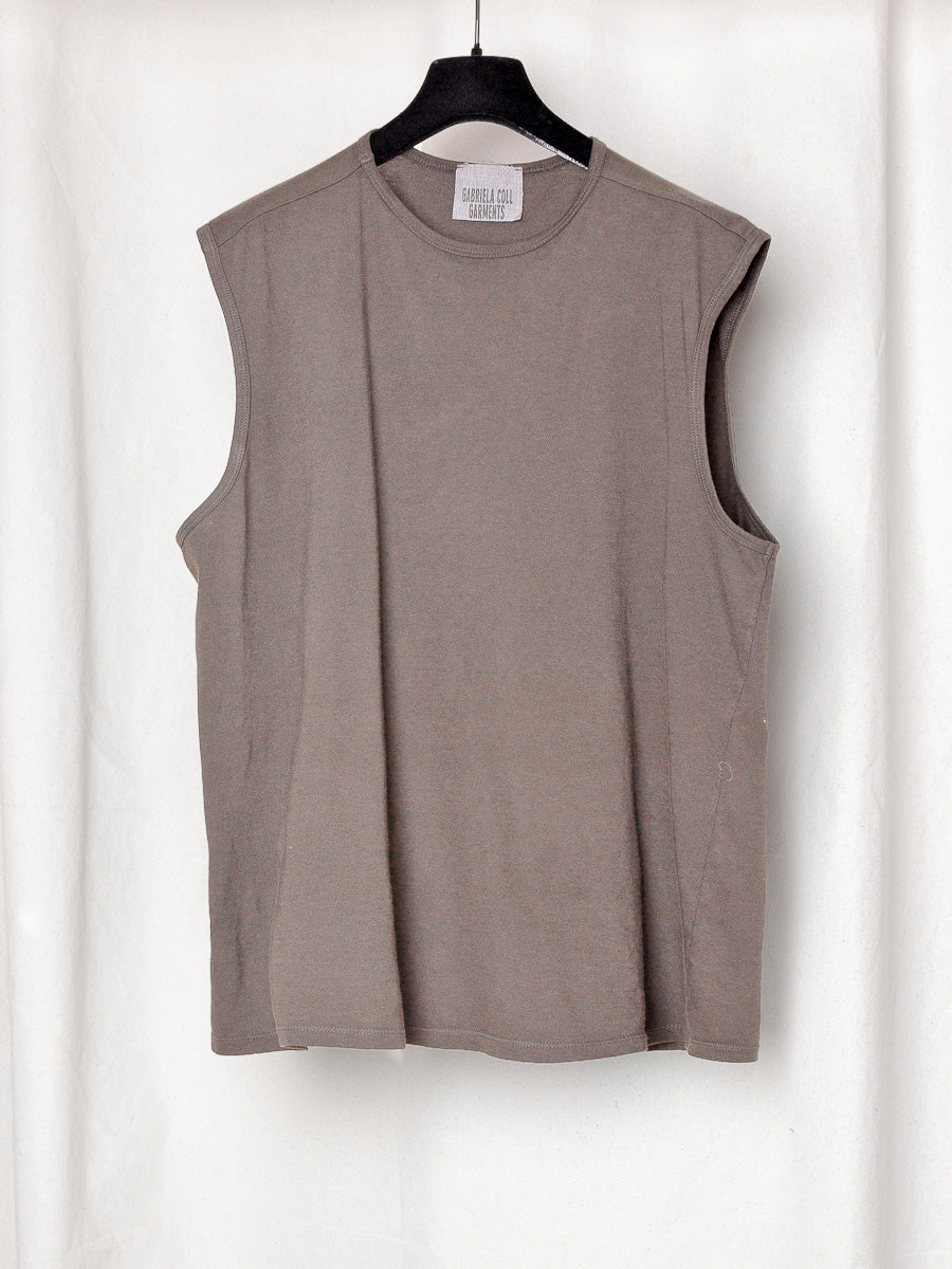 PRE-ORDER S19 NO.33 ORGANIC COTTON SLEEVELESS