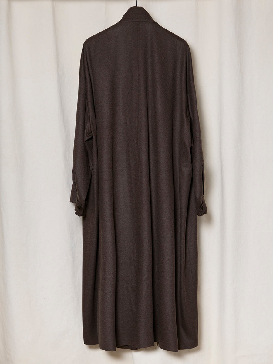 PRE-ORDER S19 NO.65 HEAVY WOOL OVERSIZED COAT
