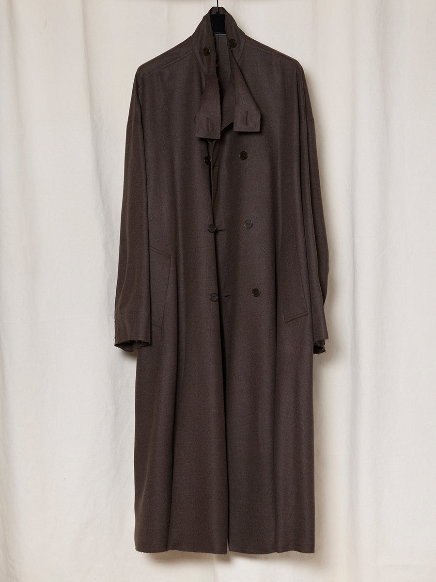PRE-ORDER S19 NO.65 HEAVY WOOL OVERSIZED COAT