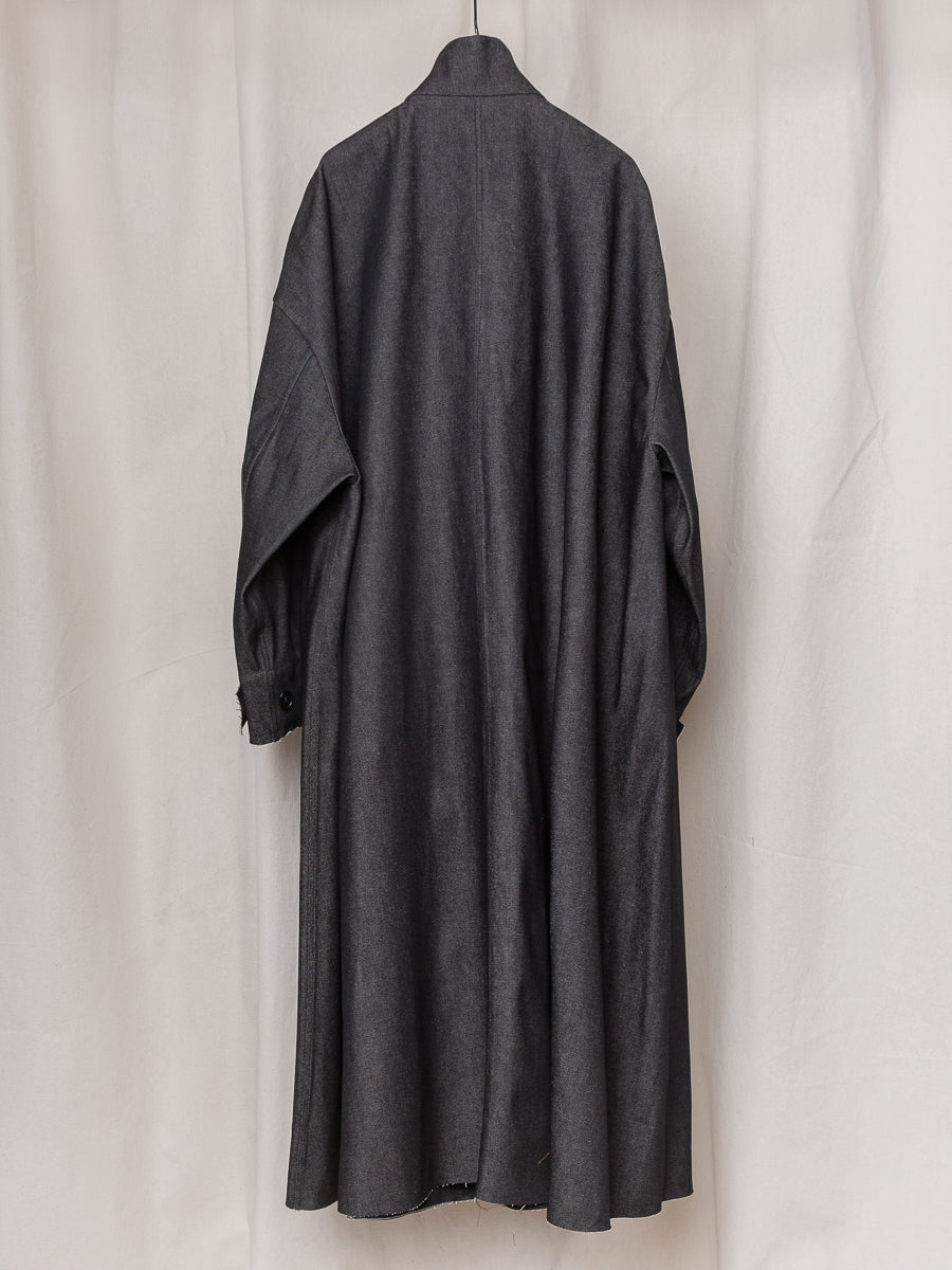 S17 NO.65 DENIM OVERSIZED COAT