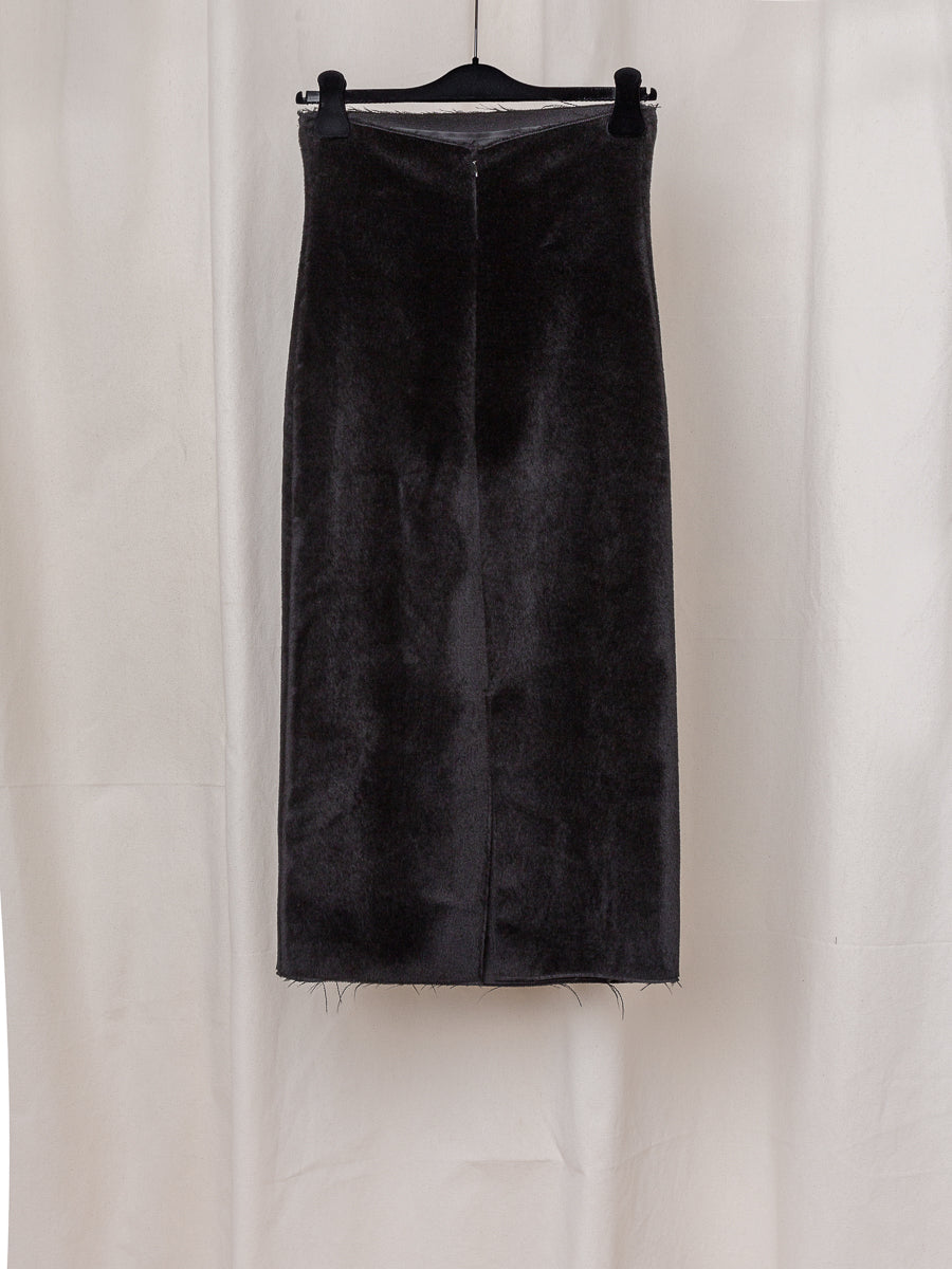 PRE-ORDER S19 NO.69 SURI ALPACA HIGH WAIST SKIRT