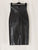 S17 NO.69 BLACK LEATHER HIGH WAIST SKIRT