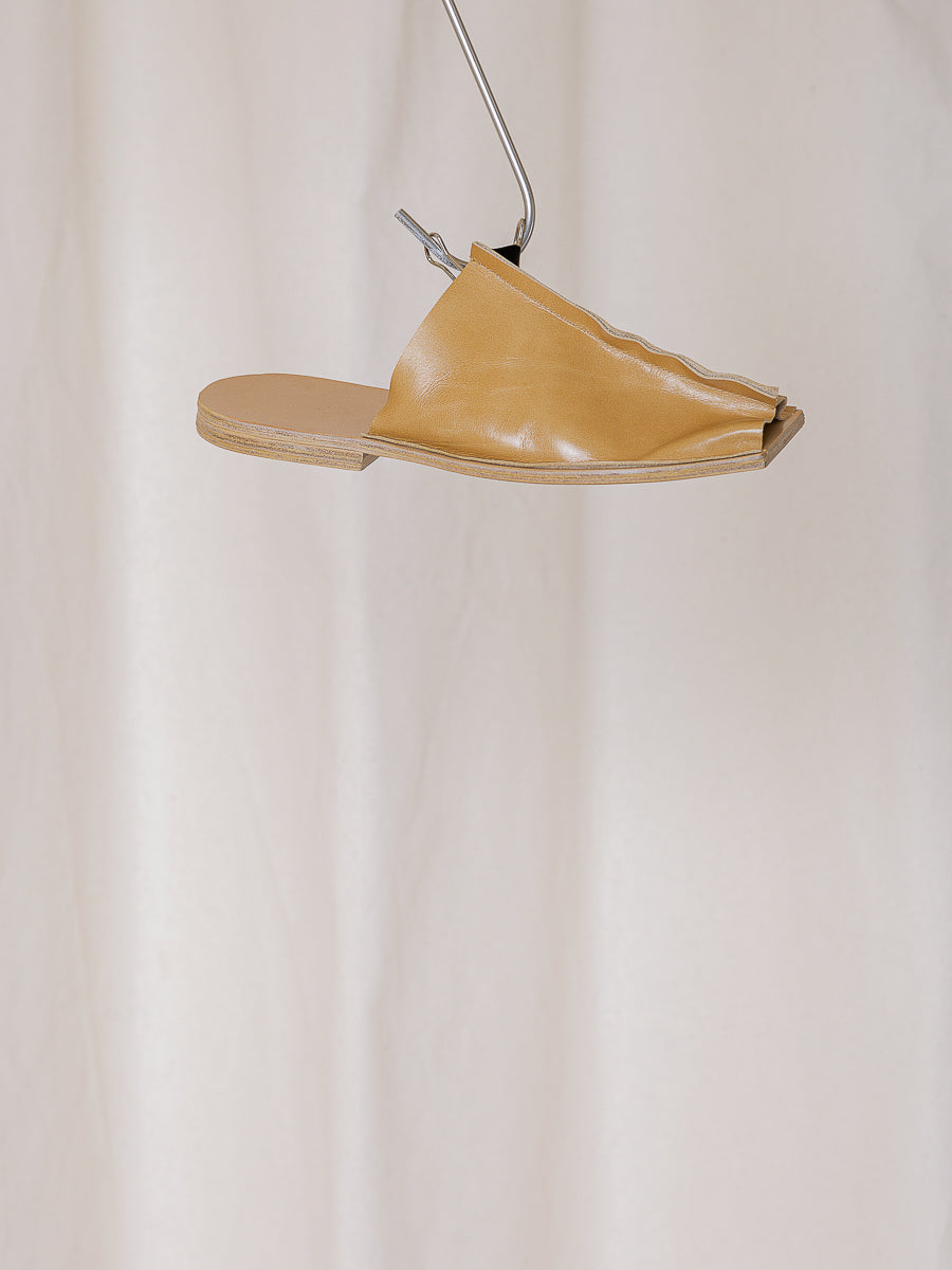 ARCHIVE NO.7 OPEN TOE BABOUCHE
