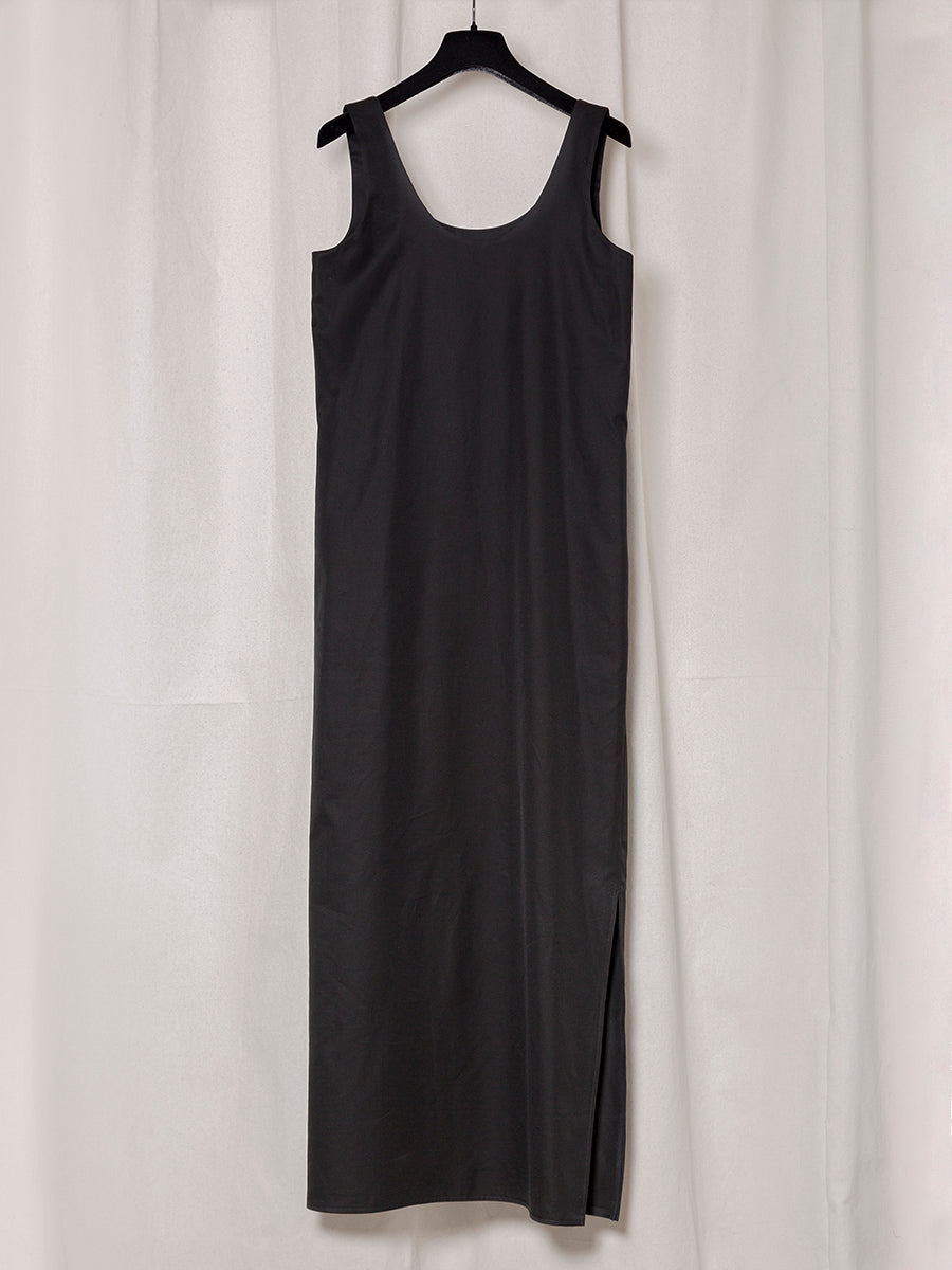 S18 NO.100 GABARDINE SLIP DRESS