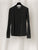 S17 NO.87 BLACK COTTON LONG SLEEVE T-SHIRT