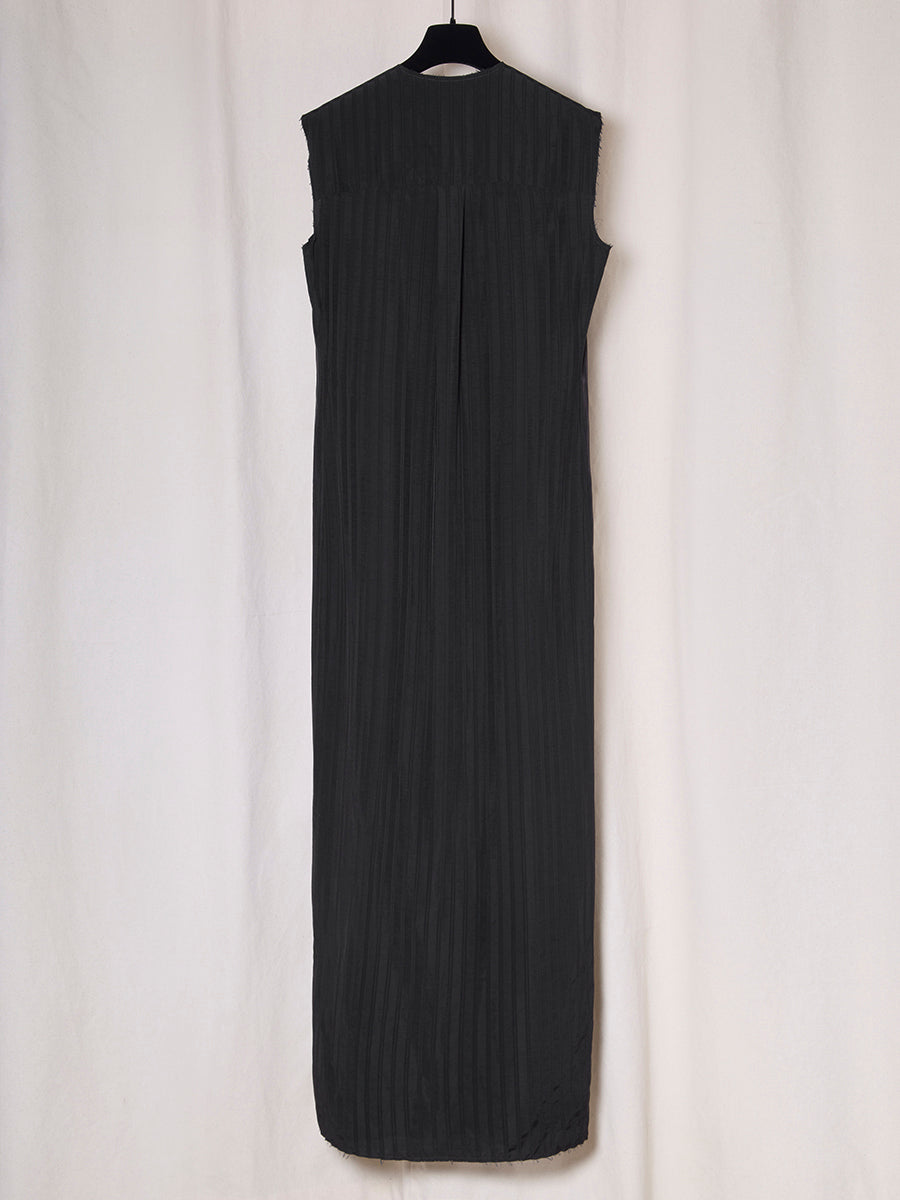 PREORDER S20NO.90 JACQUARD STRIPE SLEEVELESS DRESS S7-90