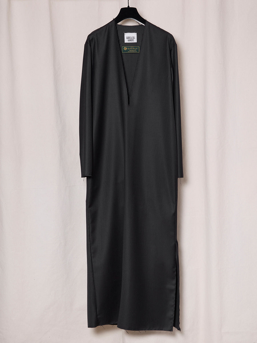 PRE-ORDER S19 NO.125 FINE WOOL LONGSLEEVE DRESS