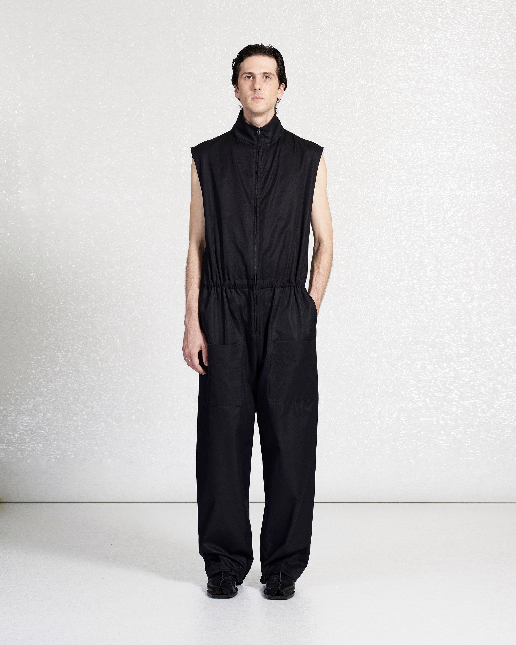 S18 NO.336 GABARDINE ZIPPER OVERALL